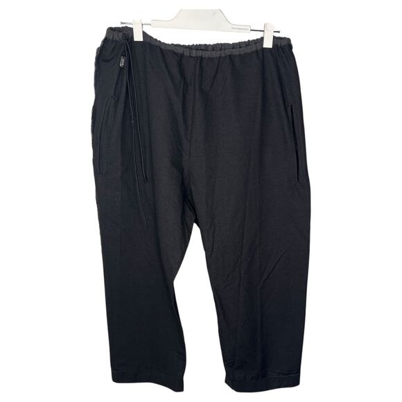 Skif (SKIFO) Ankle Pants OSFA Baggy Black High Waist Exposed Seam - Picture 1 of 10